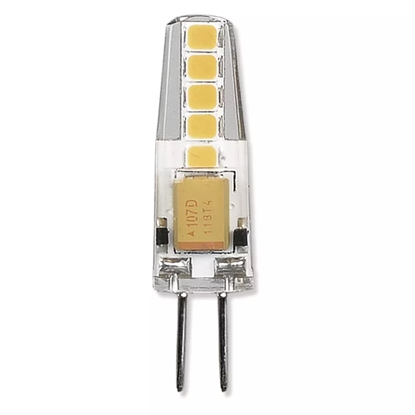 Изображение EMOS LED Spuldze G4 12V JC 2W 210lm  silti balta  3000K  A++
