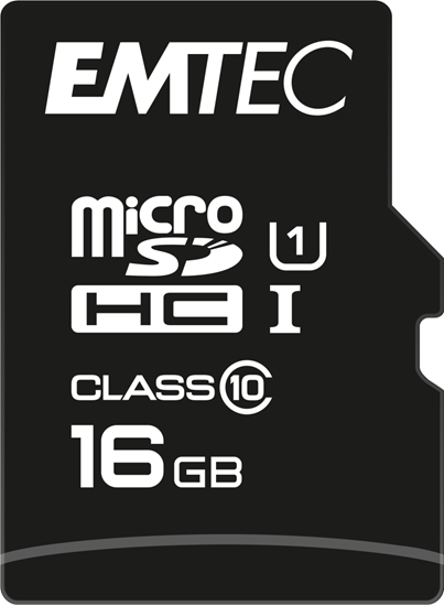 Picture of Emtec MicroSDHC 16GB UHS-I U1 EliteGold