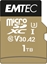 Attēls no Emtec MicroSDXC 1TB UHS-I U3 V30 A2 SpeedIN Pro