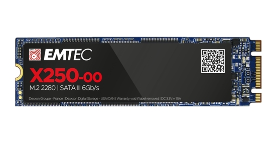 Picture of Emtec SSD M2 Sata X250 128GB Power Plus