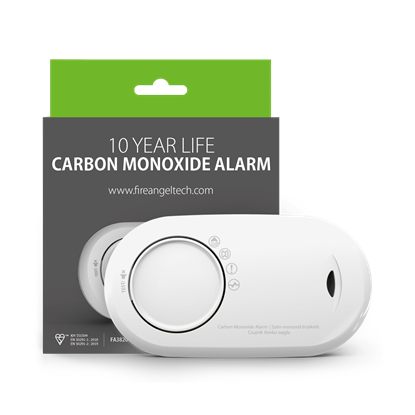 Attēls no EN 50291 sertificēts tvana gāzes, oglekļa monoksīda (CO) detektors | Iebūvēts litija akumulators