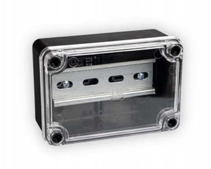 Picture of Engo EBOX2 - Obudowa hermetyczna, natynkowa, IP65, 129mm x 89mm x 55mm do przekaników: EREL-16ZB / EREL-16WIFI / EROL-ZB / EROL-WIFI / EMOD-ZB