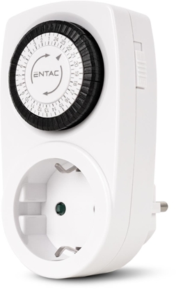 Attēls no ENTAC Entac EMT24-1E adapter wtyczek zasilajcych Biay, Czarny