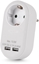 Attēls no ENTAC Entac EPAG-1EE-2USB-W adapter wtyczek zasilajcych Typu F Biay