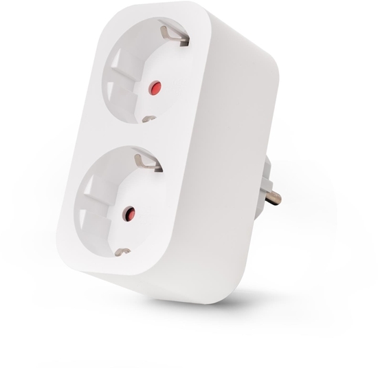 Изображение ENTAC Entac ES-DSA-WIBLE adapter wtyczek zasilajcych Biay
