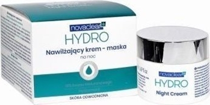 Attēls no Equalan Pharma Novaclear Hydro, Krem-maska, Nawilajcy na noc, 50 ml - Dugi termin wanoci!