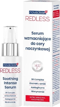 Attēls no Equalan Pharma Novaclear, Redless Serum wzmacniajce do cery naczynkowej, 30 ml