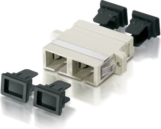 Изображение Equip 156146007 optiskās šķiedras adapteris SC Bēšs