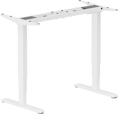 Attēls no Equip Equip 650814 Rama stojca biurka Prd elektryczny 2 x noga Biay