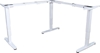 Picture of Equip ERGO L Shaped Electric Sit-Stand Desk Frame, Triple Motor, White