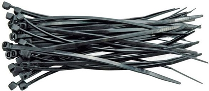 Изображение Ergom Opaska kablowa TK czarna 300 x 3,6mm 100szt. (E01TK-01020101001)