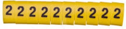 Изображение Ergom Oznacznik przewodów OZ-2 / 2 óty 100szt. (E04ZP-01020400300)