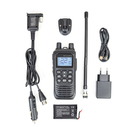 Attēls no Escort HP 92 multistandarta portatīvā CB rācija, 4W, AM-FM, NRC, Dual Watch, Roger Beep