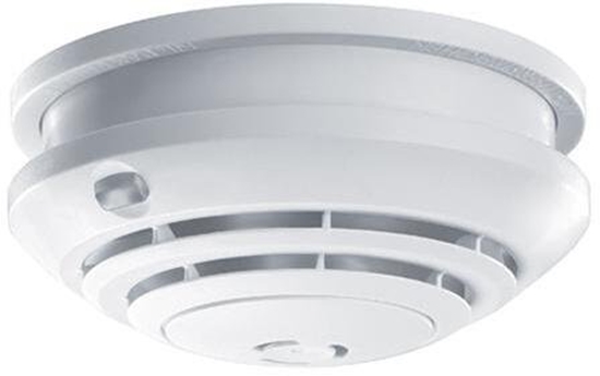 Изображение ESYLUX Czujnik dymu 230V z 9V bateri zapasow, poczenie do 30 czujników dymu. Protektor K z zintegrowanym sterownikiem przekanika