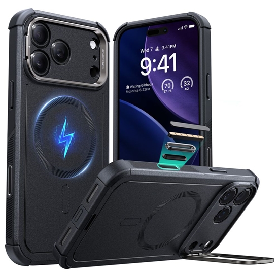 Picture of ESR Cyber Kickstand Magsafe iPhone 17 Pro Max black