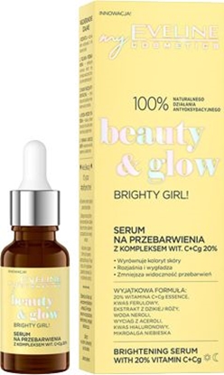 Picture of Eveline Beauty & Glow Serum na przebarwienia z kompleksem wit.C+Cg 20% Brighty Girl! 18ml