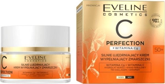Picture of Eveline C Perfection Silnie ujdrniajcy krem wypeniajcy zmarszczki 50+ na dzie i noc 50ml
