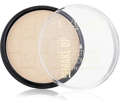 Picture of Eveline Cosmetics Art Make‑Up Anti‑Shine Complex Pressed Powder 32 Natural 14g