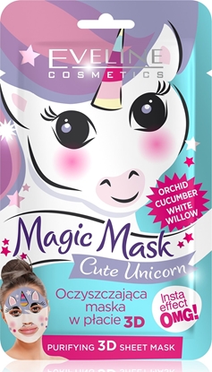 Attēls no Eveline Maseczka do twarzy Magic Mask Cute Unicorn oczyszczajca