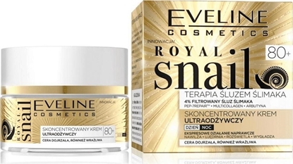 Picture of Eveline Royal Snail 80+ Skoncentrowany krem ultraodywczy aktywnie regenerujcy 50ml