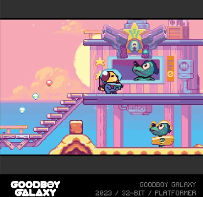 Attēls no EVERCADE #35 - Goodboy Galaxy/Witch N Wiz