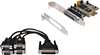 Picture of Exsys EX-44384 PCI Express x1 Karte 4x seriell RS-232 (Kabel mit 4x 9pin Stecker)