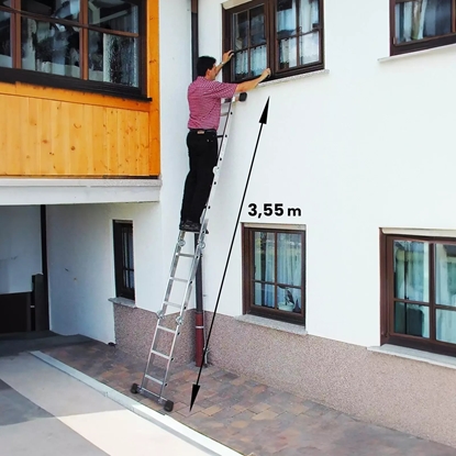 Picture of EXTRALINK DRABINA PRZEGUBOWA LAD3X4M 3X4, 3,55 M