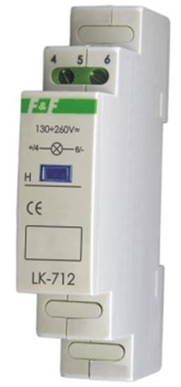 Изображение F&F Lampka moduowa LED zielona LK-712 G 10-30V