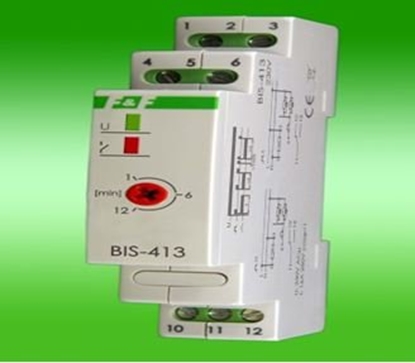 Изображение F&F Przekanik impulsowy 230V 16A na szyn TH35 - BIS-413