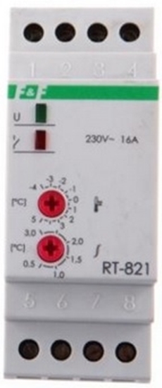 Изображение F&F Regulator temperatury 230V 16A 30-60st RT-822