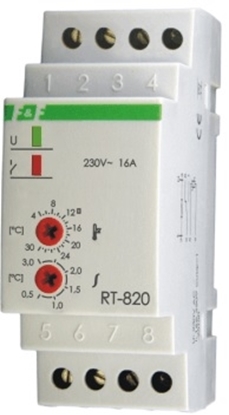 Изображение F&F Regulator temperatury 230V 16A RT-820