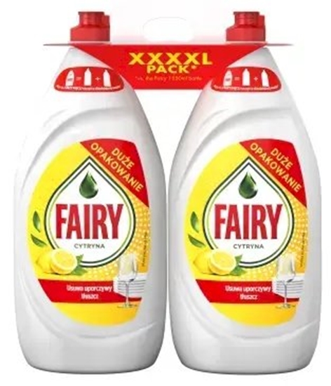 Изображение FAIRY Lemon Dishwashing Liquid Set 2x1350ml