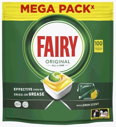 Изображение FAIRY Original Dishwashing Capsules 100 gab