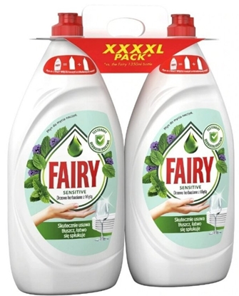 Изображение FAIRY Tea Tree & Mint Dishwashing Liquid Set 1350 ml