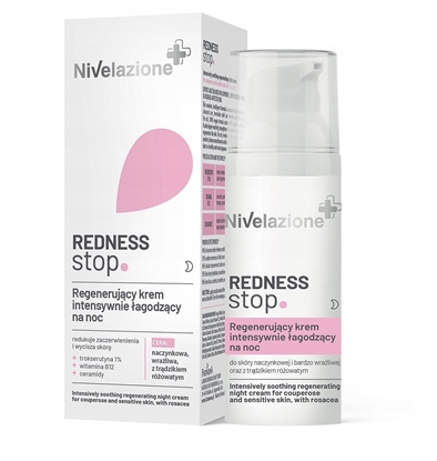 Изображение Farmona NIVELAZIONE Redness Stop Regenerujcy krem intensywnie agodzcy na noc 50 ml
