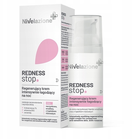 Picture of Farmona NIVELAZIONE Redness Stop Regenerujcy krem intensywnie agodzcy na noc 50 ml