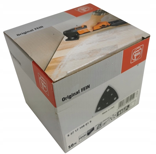 Picture of Fein Sanding Pad punched Triangle K40 VE50