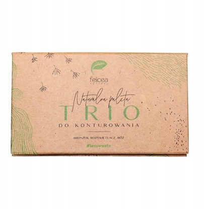 Attēls no Felicea FELICEA Trio Paleta trzech cieni do konturowania twarzy 302 Medium 9,4 g