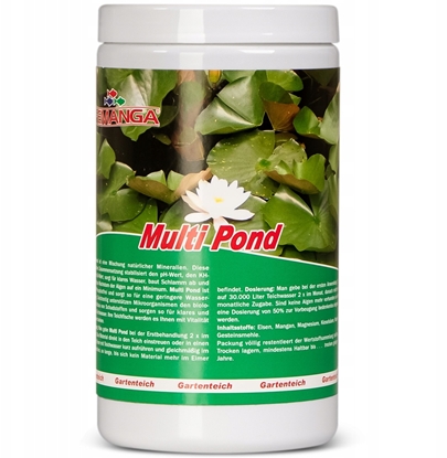 Attēls no FEMANGA Femanga, Multi Pond, Preparat mineralno-bakteryjny na czyst wod w stawie, 1000g