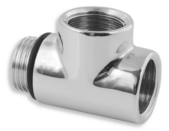 Picture of Ferro Trójnik 1/2 do grzaki chrom (T-KUS.0)