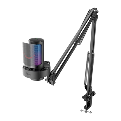 Picture of Fifine A8T condenser microphone with handle (black)