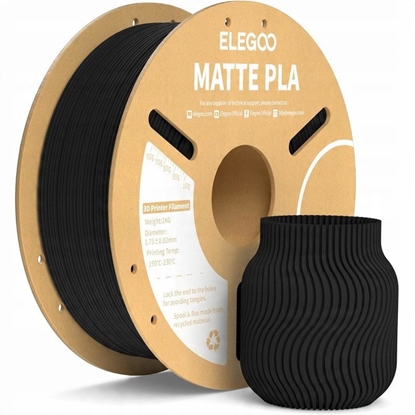 Picture of Filament PLA Matte ELEGOO (Czarny)