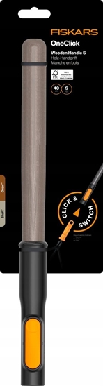 Picture of Fiskars FISKARS UCHWYT DREWNIANY KRÓTKI ROZMIAR S SYSTEM ONECLICK