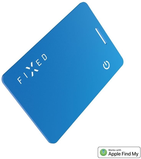 Picture of Fixed Smart tracker Tag Card 2 z funkcj Find My, bezprzewodowe adowanie, niebieski