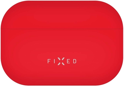 Picture of Fixed Ultracienkie silikonowe etui Silky dla Apple AirPods Pro 3 czerwone