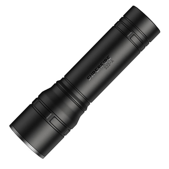 Picture of Superfire S33-A flashlight, USB, black, 4 modes