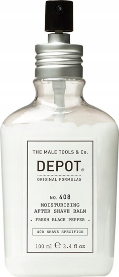 Picture of Floris Depot, 400 Shave Specifics No. 408, Fresh Black Pepper, Moisturizing, After-Shave Balm, 100 ml For Men