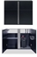 Picture of Fluval Szafka do zestawu Siena 270, czarna, 90 x 55 x 73 cm
