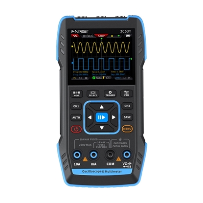 Изображение FNIRSI 2C53T 3-in-1 portable oscilloscope multimet