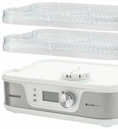 Picture of Food dehydrator Daewoo DD 500S, 400 W, 5 trays, digital display, timer, integrated fan, stainless st